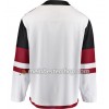 Arizona Coyotes Blank Adidas Weiß Trikot Authentic - Herren